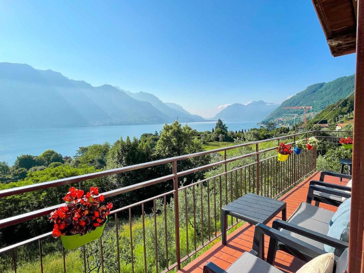 Appartamento Tivano Balcone Con Vista Lago Bellagio Exterior foto