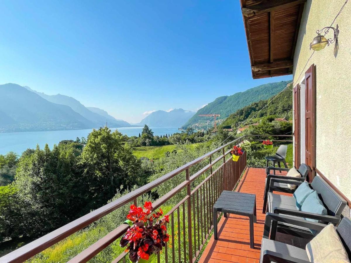 Appartamento Tivano Balcone Con Vista Lago Bellagio Exterior foto