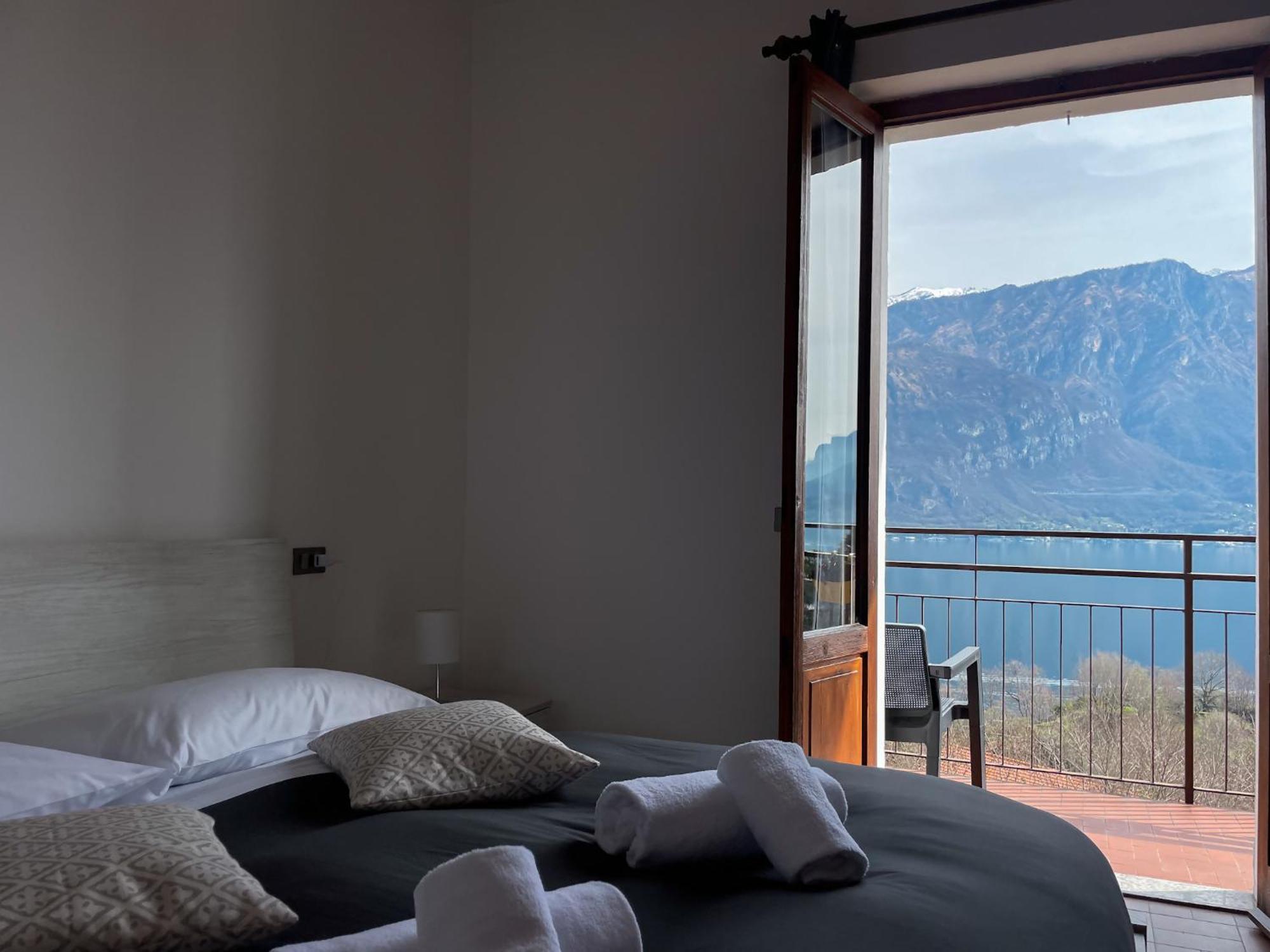 Appartamento Tivano Balcone Con Vista Lago Bellagio Exterior foto