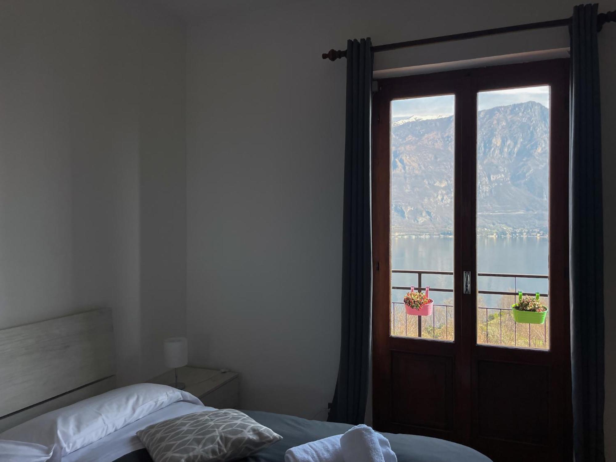 Appartamento Tivano Balcone Con Vista Lago Bellagio Exterior foto