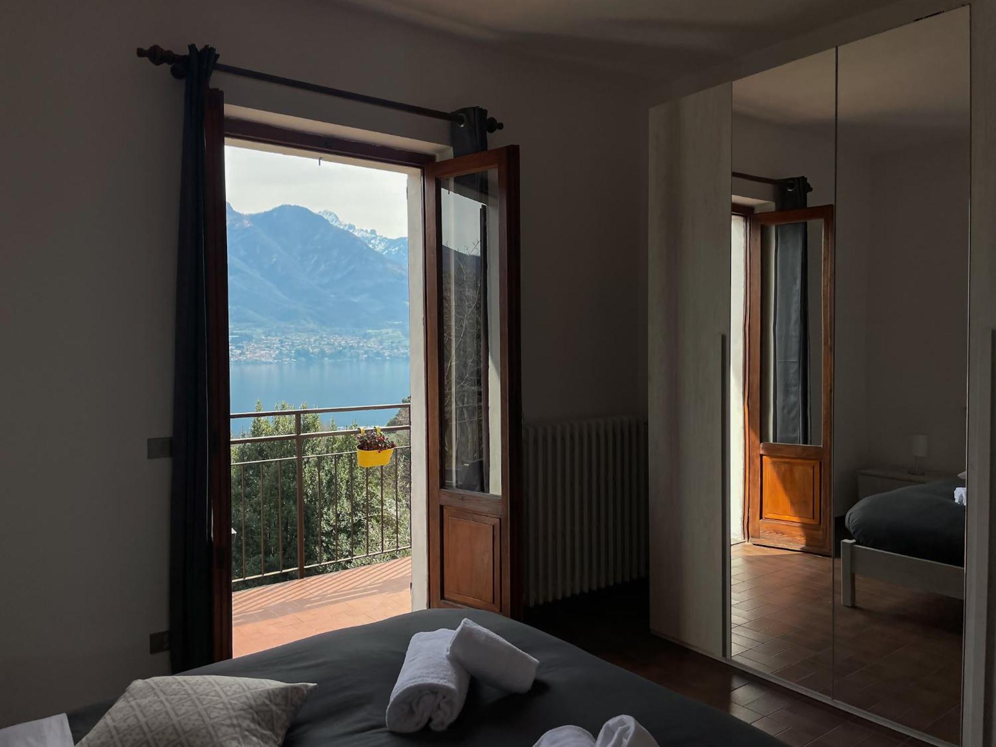Appartamento Tivano Balcone Con Vista Lago Bellagio Exterior foto
