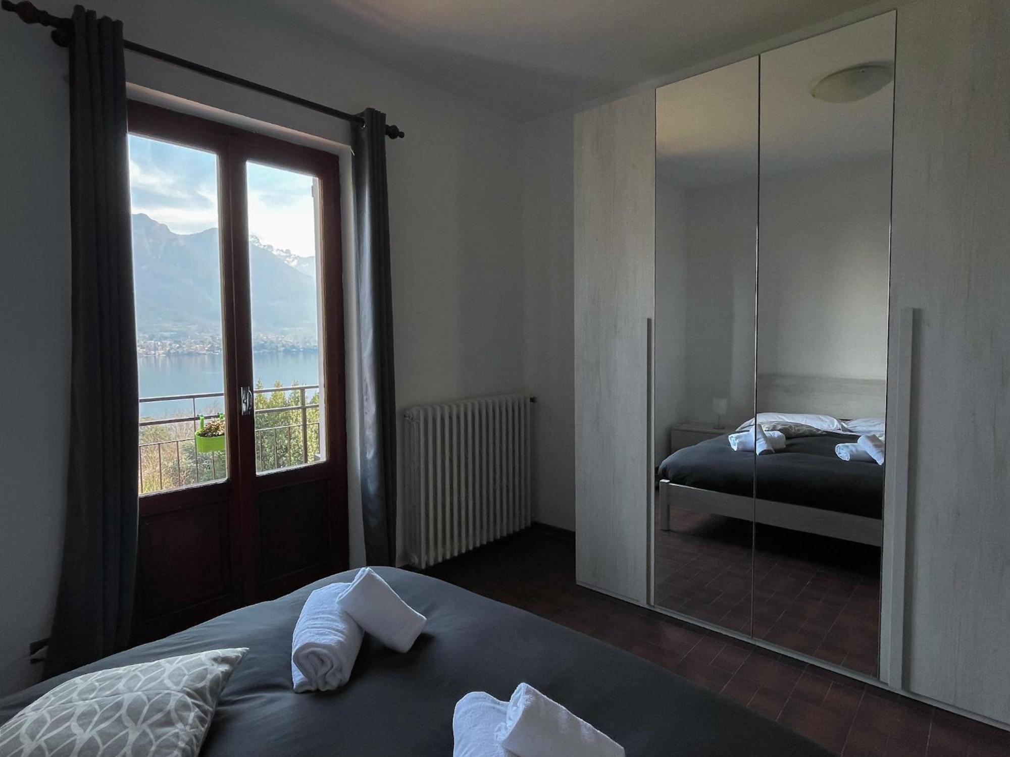 Appartamento Tivano Balcone Con Vista Lago Bellagio Exterior foto